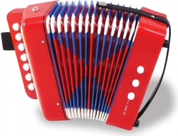 Kinderaccordeon VILAC blauw-wit-rood