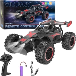 RC off-road car 1:18, speed 20 km/h, red