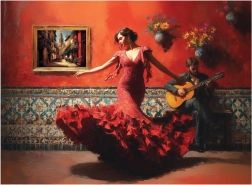 Puzzle Flamenco 1000 pieces ANATOLIAN