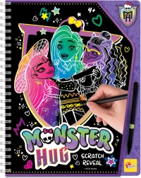 Krasblok om te krassen Monster High