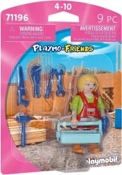 Figurine Playmo-Friends - Artisane avec Ensemble d'Outils