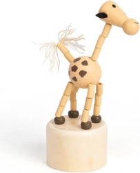 Jouet Safari Girafe en bois de Bigjigs Toys