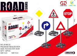 Mega set verkeersborden voor kinderen