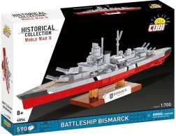 Bouwset slagschip BISMARCK 1:700 (590 onderdelen)