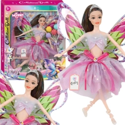 Woopie Royal doll Emi – fairy with colorful wings and balloons