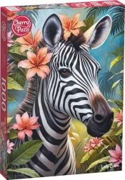 Puzzle Cherry Pazzi Lady Zebra 1000 pièces