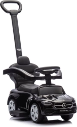 Kinderloopfiets met duwstang Mercedes 3-in-1 zwart