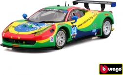 metalen model bburago ferrari 458 italia gt3 1:43 (2015)
