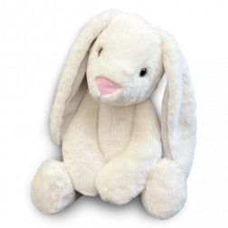 Cream Plush Bunny