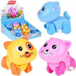 Opwindpoes Psotek – kleurrijk bewegend speeltje voor de allerkleinsten