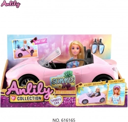 Pop Marta met auto en accessoires