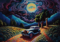 Transylvanian Night Puzzle 1000 Pieces