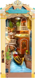 3D boekensteun Romantic Venice – doe-het-zelf set met LED