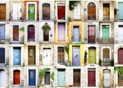 Ravensburger puzzel Deuren 1000 stukjes