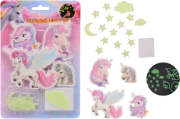 Glowing Unicorn Stickers for Wall