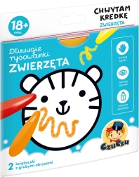 Long Coloring Foldouts Catch the Crayon – Animals (18m+)