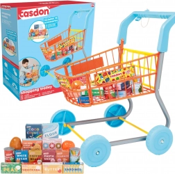 Kinderwinkelwagentje met boodschappen 50 cm CASDON Little Shopper