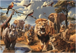Educa puzzle wild animals 1000 pieces