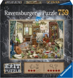 Puzzle Ravensburger Exit: Artist’s Studio 759 pieces