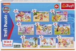 Puzzel Paw Patrol Skye en vrienden 9-in-1