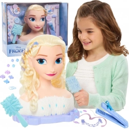 Disney Frozen Deluxe Elsa Styling Head with Accessories