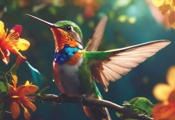 Nature Puzzle: Hummingbird 250 Pieces