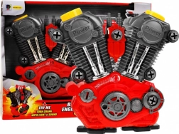 Interactive Buildable Engine for Kids 3+ with Tools