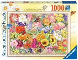 Puzzle 1000 pièces Fleurs épanouies