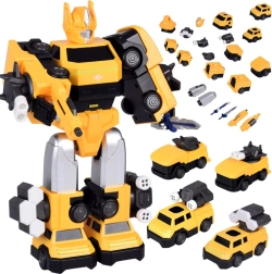 Magnetische transformerende robot 2-in-1 – grote figuur met accessoires