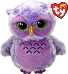 Plush Purple Owl 15 cm