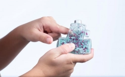 Fidget Blox Touch Knijp mij – groene antistressbal