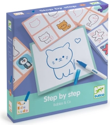 DJECO Tekenen stap voor stap – jong dieren