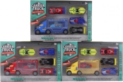 Car Set with Truck – Plastic Toy for Kids 3+