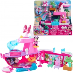 Minnie Mouse Bowdazzling Yacht – yacht playset with 14 pieces