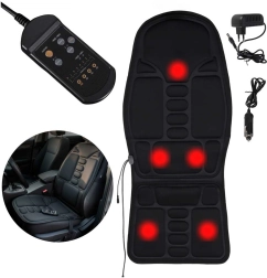 Massage seat with heating for chair and car