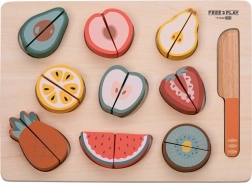 Fruit snijden op een plank Free2Play – houten set voor kinderen