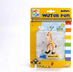 kleurplaten safari met waterpen SIMBA