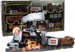 Large Electric Railway with Carriages and Effects