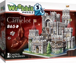 3D-puzzel kasteel Camelot WREBBIT, 865 stukjes
