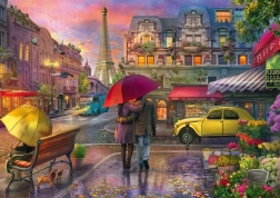 Paris in the Rain Puzzle 500 Pieces