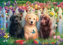 Puzzle Cute Puppies 1000 Pieces SCHMIDT