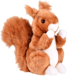 Mascot squirrel red 22cm plush 13398