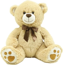 steppos plush teddy bear light brown 40 cm