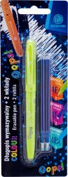Stylo effaçable ASTRA OOPS! 0,6 mm avec recharges de rechange