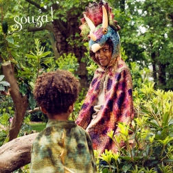 Souza! déguisement enfant cape dinosaure tricératops 4–7 ans