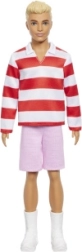 Barbie Ken Model – rood‑witte strepen