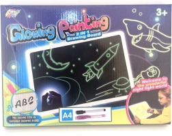 Lichtgevende tekentablet A4 voor kinderen