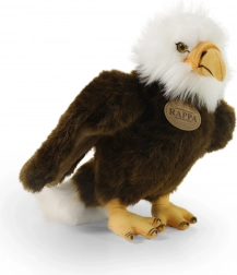Standing Plush Eagle 24 cm Eco-friendly