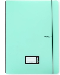 Schrift A4 met PP-omslag Oxybook Pastelini, 40 vellen, groen