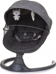 CHIPOLINO elektrische wieg Nest Granite